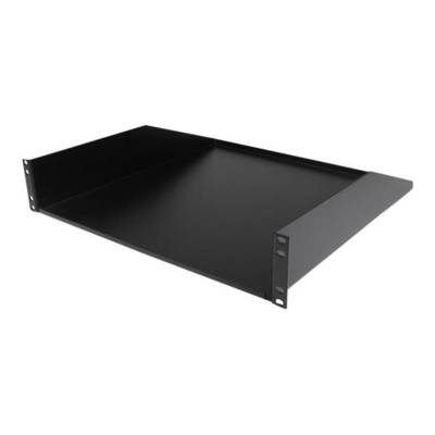 StarTech.com 2 HE 19 Fest montierbarer Schwerlast Fachboden für Server Rack/ Sch-0