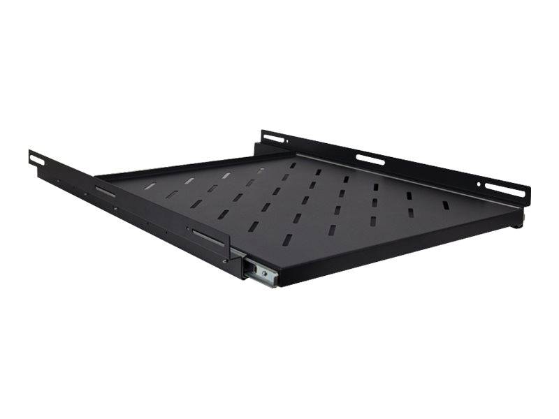 Inter-Tech SWS-650/1000 - Rack-Bodenpaneel - Schwarz, RAL 9005 - 1U - 48.3 cm (19")-0