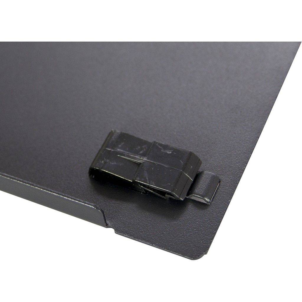 Inter-Tech - Blindplatte - Schwarz, RAL 9005 - 1U - 48.3 cm (19"")-8