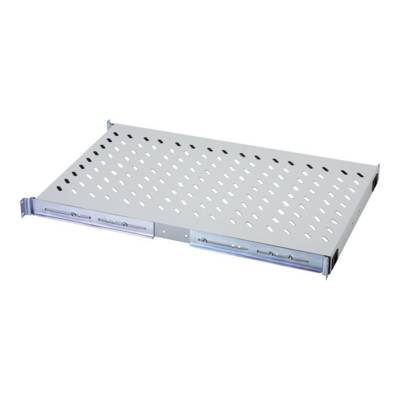 Digitus DN-19 TRAY-2-1000 19 Zoll Netzwerkschrank-Geräteboden 1 HE Ausziehbar Geeignet für Schranktiefe: 1000 mm Grau-5
