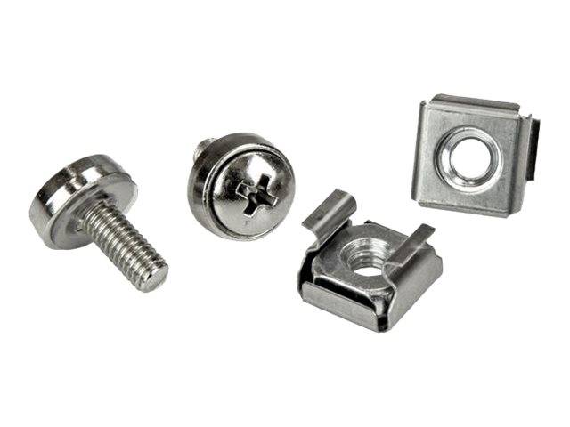 StarTech.com M5 Rack Schrauben und M5 Käfigmuttern - 20 Pack - M6 Muttern - Serv-0