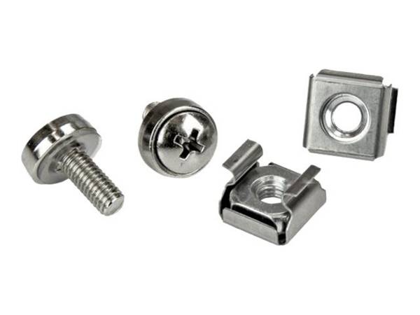 StarTech.com M5 Rack Schrauben und M5 Käfigmuttern - 20 Pack - M6 Muttern - Serv