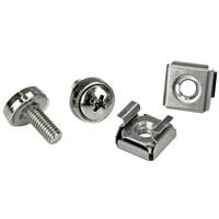 StarTech.com M5 Rack Schrauben und M5 Käfigmuttern - 20 Pack - M6 Muttern - Serv-7