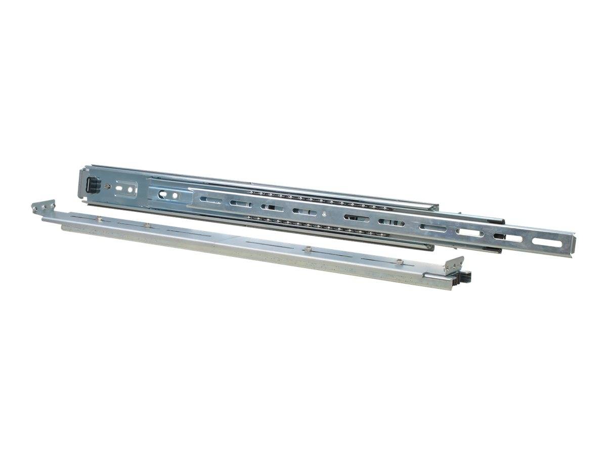 Inter-Tech - Gleitschienenmontagesatz - Silber - 1U - 48.3 cm (19"")-0