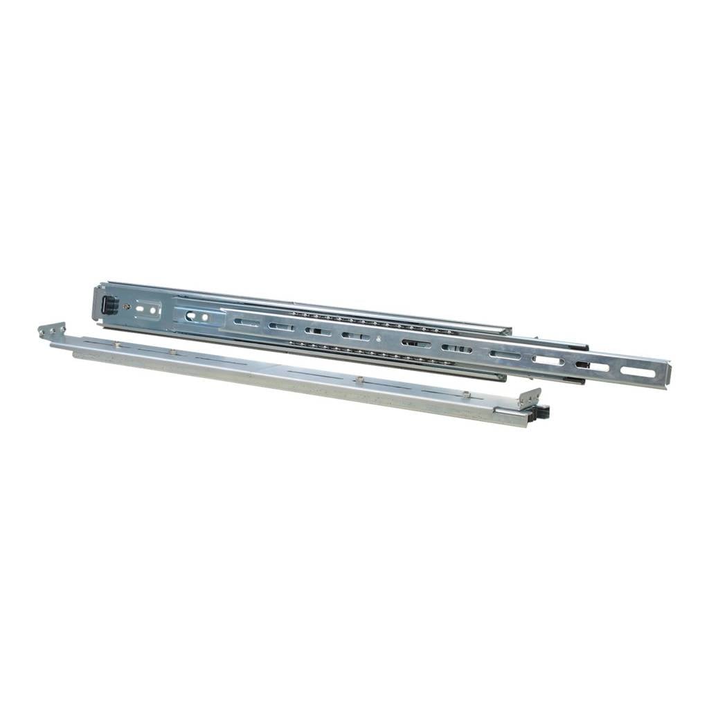 Inter-Tech - Gleitschienenmontagesatz - Silber - 1U - 48.3 cm (19"")-5