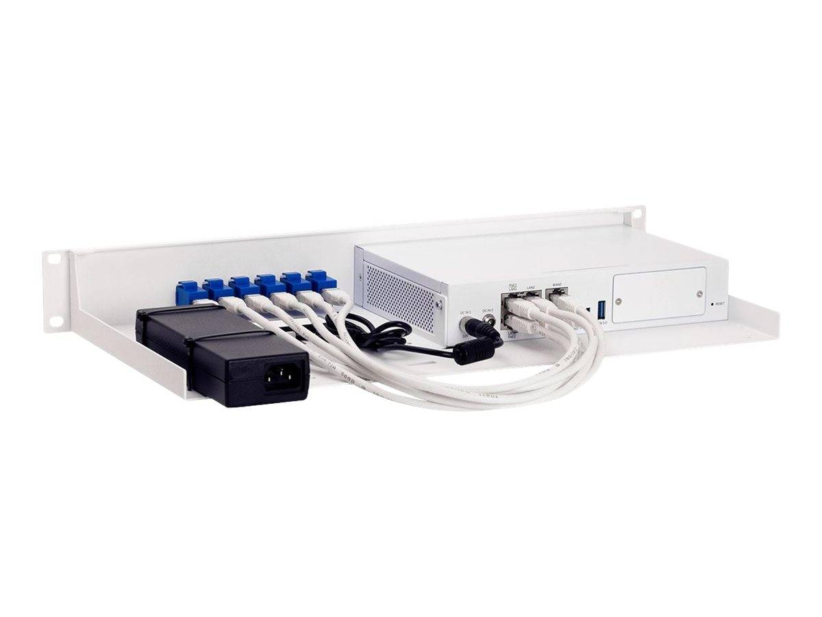 Rackmount.IT RM-SR-T10I - Montagesatz für Netzwerkgeräte - Rack montierbar - RAL 9003 - 1.3U - 48.3 cm (19"")-4