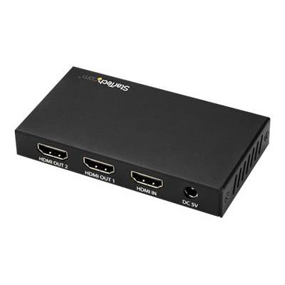StarTech.com HDMI Splitter - 2-Port - 4K 60Hz - HDR - 1x2 HDMI Verteiler - Video-4