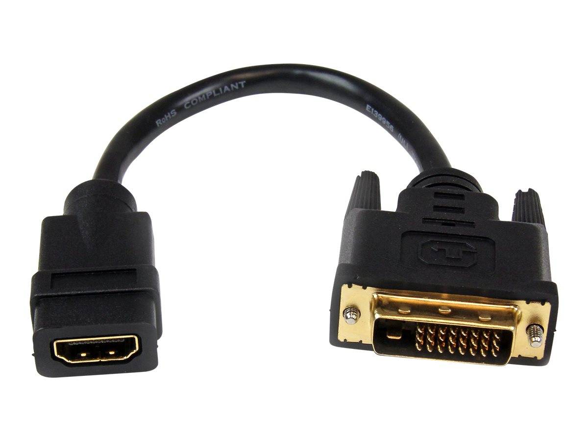 StarTech.com HDMI auf DVI Adapter 20cm - DVI-D (25 pin)-0