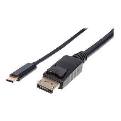 Manhattan USB 2.0 Adapter [1x USB-C® Stecker - 1x DisplayPort Stecker] USB-C auf DisplayPort-Kabel Stecker/Stecker 4K@60