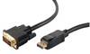 S/CONN DisplayPort auf DVI Adapterkabel DisplayPort-Stecker auf DVI-D-Stecker 24+1 vergoldet, 2m