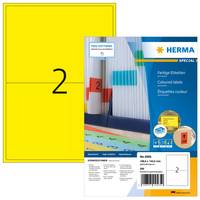 HERMA 4565, Gelb, Rechteck, A4, Universal, Matte, Laser/Inkjet-4