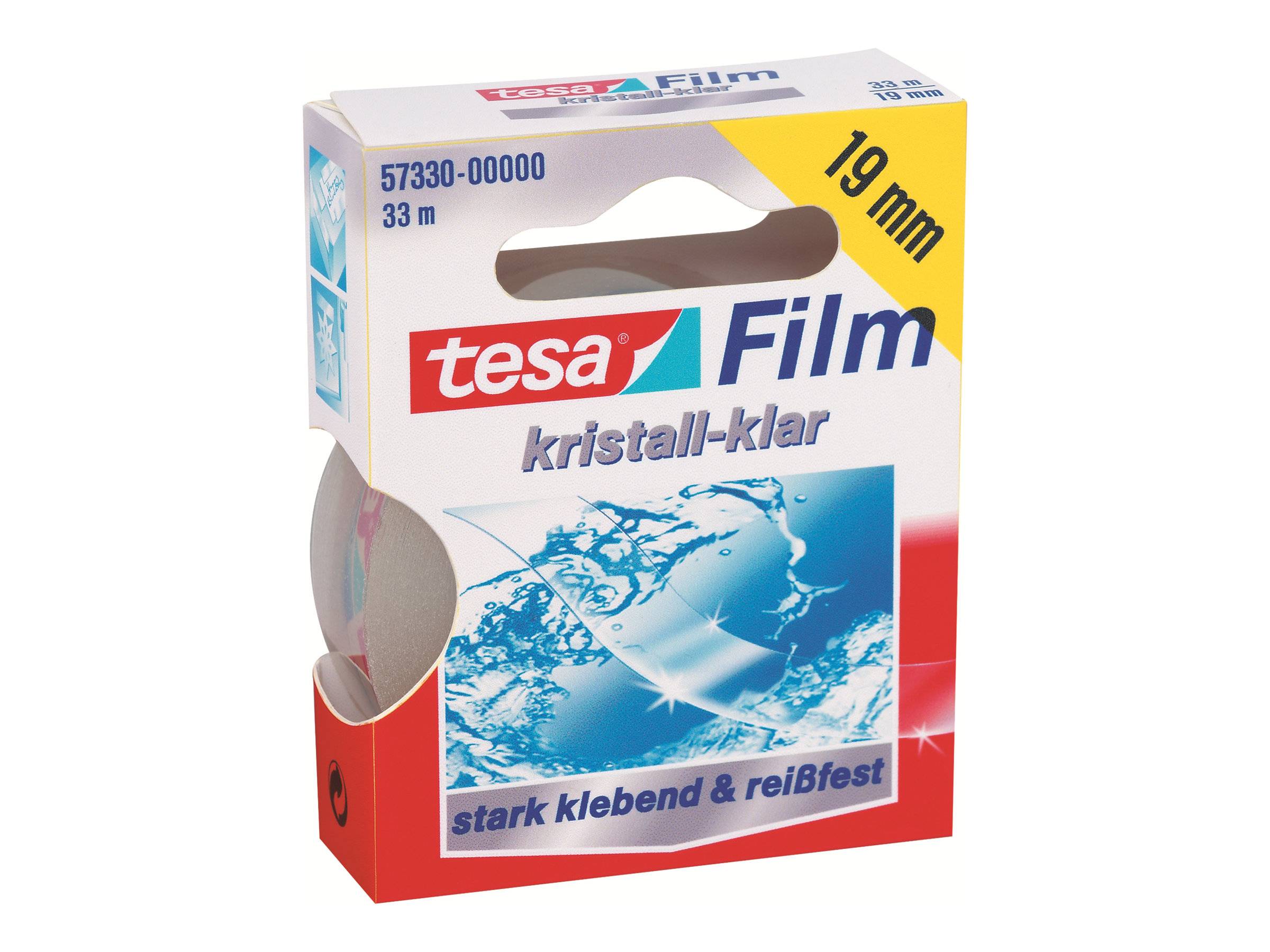 Tesafilm - Büro-Klebeband - 19 mm x 33 m - Polypropylenfolie-0