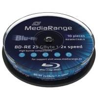 MediaRange - 10 x BD-RE - 25 GB 2x - Spindel-2