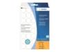 HERMA - Papier - permanent selbstklebend - Blau - 19 mm rund 1280 Etikett(en) (32 Bogen x 40)