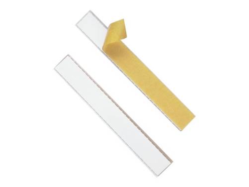 DURABLE LABELFIX - Selbstklebende Etikettentasche - durchsichtig (Packung mit 10)