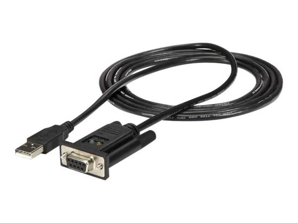 STARTECH ICUSB232FTN USB to Null Modem Serial DCE Adapter Cable - FTDI