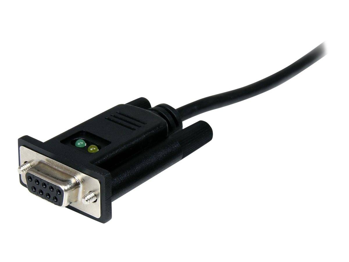 STARTECH ICUSB232FTN USB to Null Modem Serial DCE Adapter Cable - FTDI-8