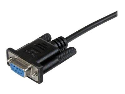 StarTech.com 1m DB9 RS232 Seriell Nullmodemkabel - Bu/Bu - 9-pin seriell Null-Mo-6