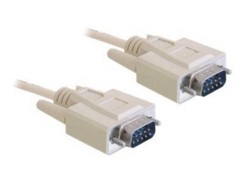 Delock - Kabel seriell - DB-9 (M) zu DB-9 (M)