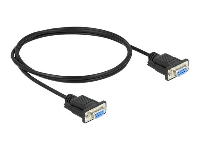 Delock Nullmodemkabel - DB-9 (W) zu DB-9 (W)-1