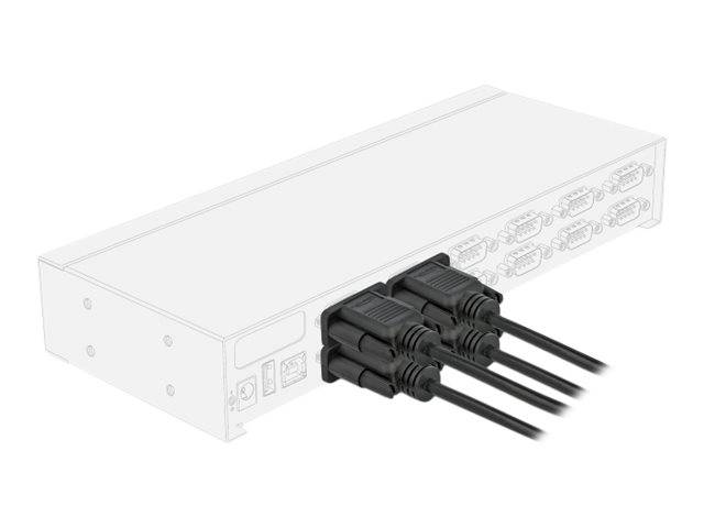Delock Nullmodemkabel - DB-9 (W) zu DB-9 (W)-3