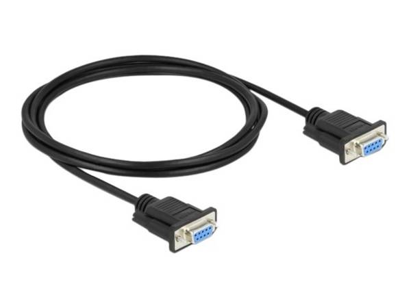 Delock - Nullmodemkabel - DB-9 (W) zu DB-9 (W)