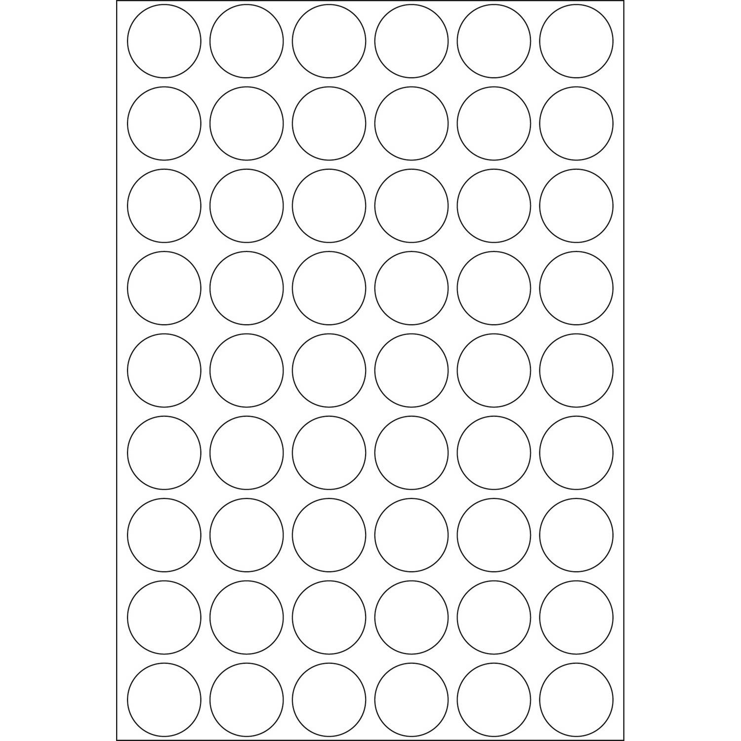 HERMA - Selbstklebeetikett - weiß (Packung mit-6