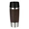 EMSA TRAVEL MUG, Eins/Eine(r), 0,36 l, Braun, Edelstahl