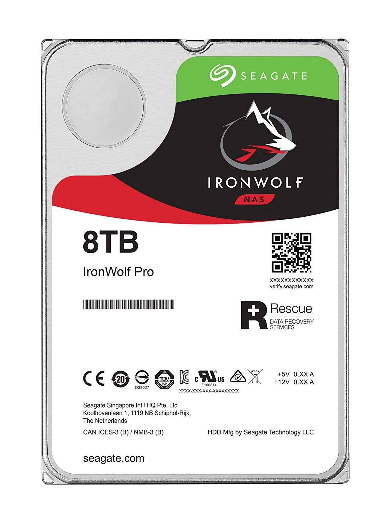 Seagate IronWolf ST8000VN004 - Festplatte - 8 TB - intern - 3.5"" (8.9 cm)-3