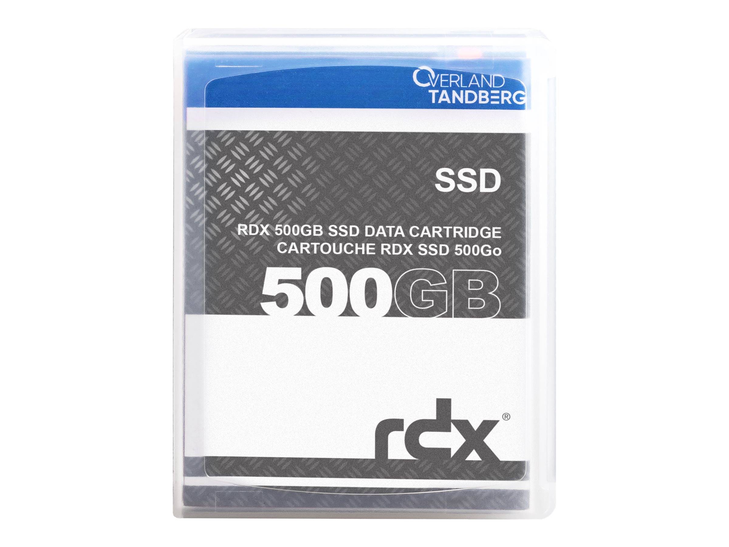 Overland-Tandberg RDX SSD Medien 512 GB Cartridge für P/N: 8636-RDX 8660-RDX 8666-RDX 8667-RDX 8668-RDX 8669-RDX-0