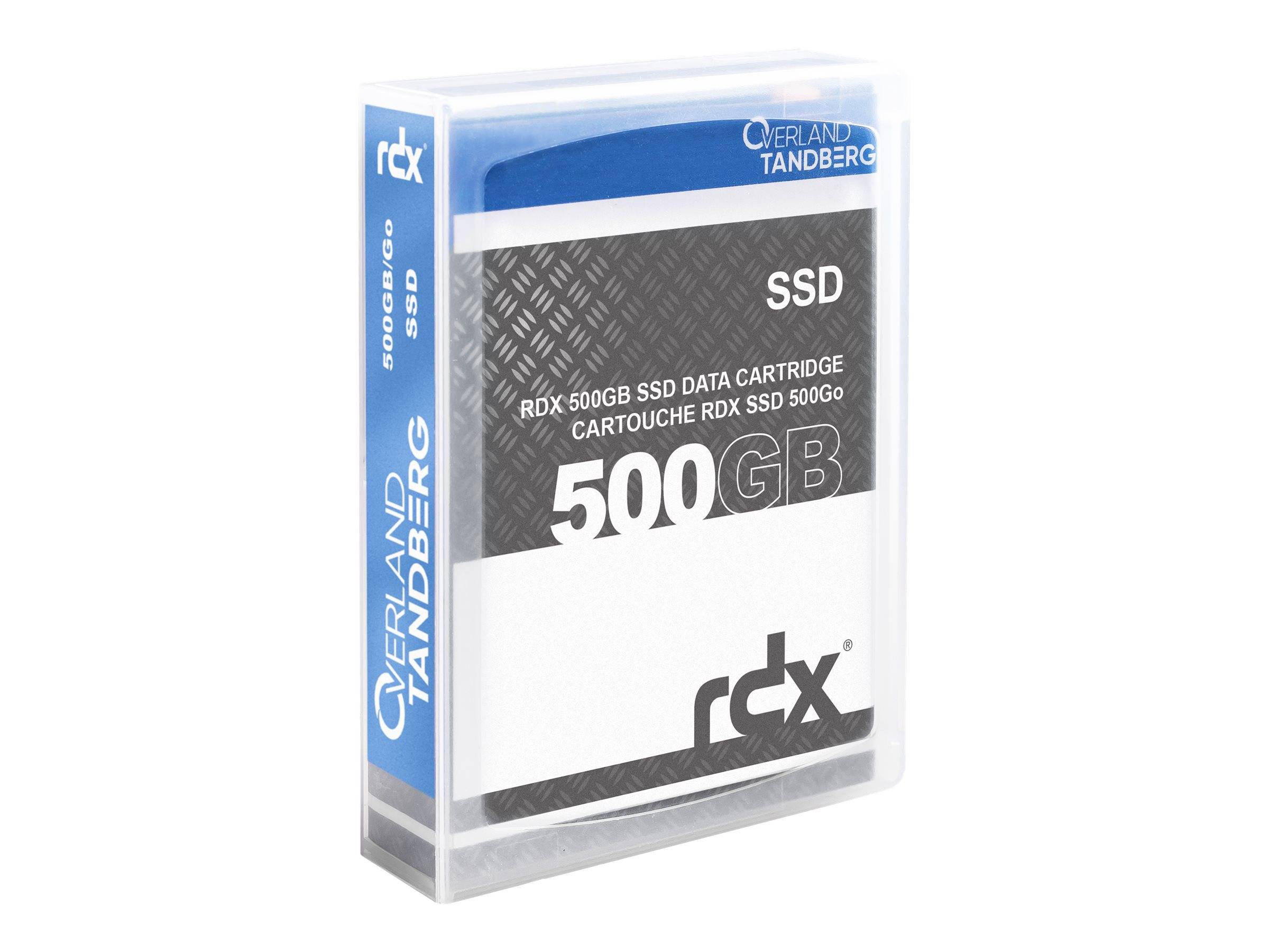 Overland-Tandberg RDX SSD Medien 512 GB Cartridge für P/N: 8636-RDX 8660-RDX 8666-RDX 8667-RDX 8668-RDX 8669-RDX-4