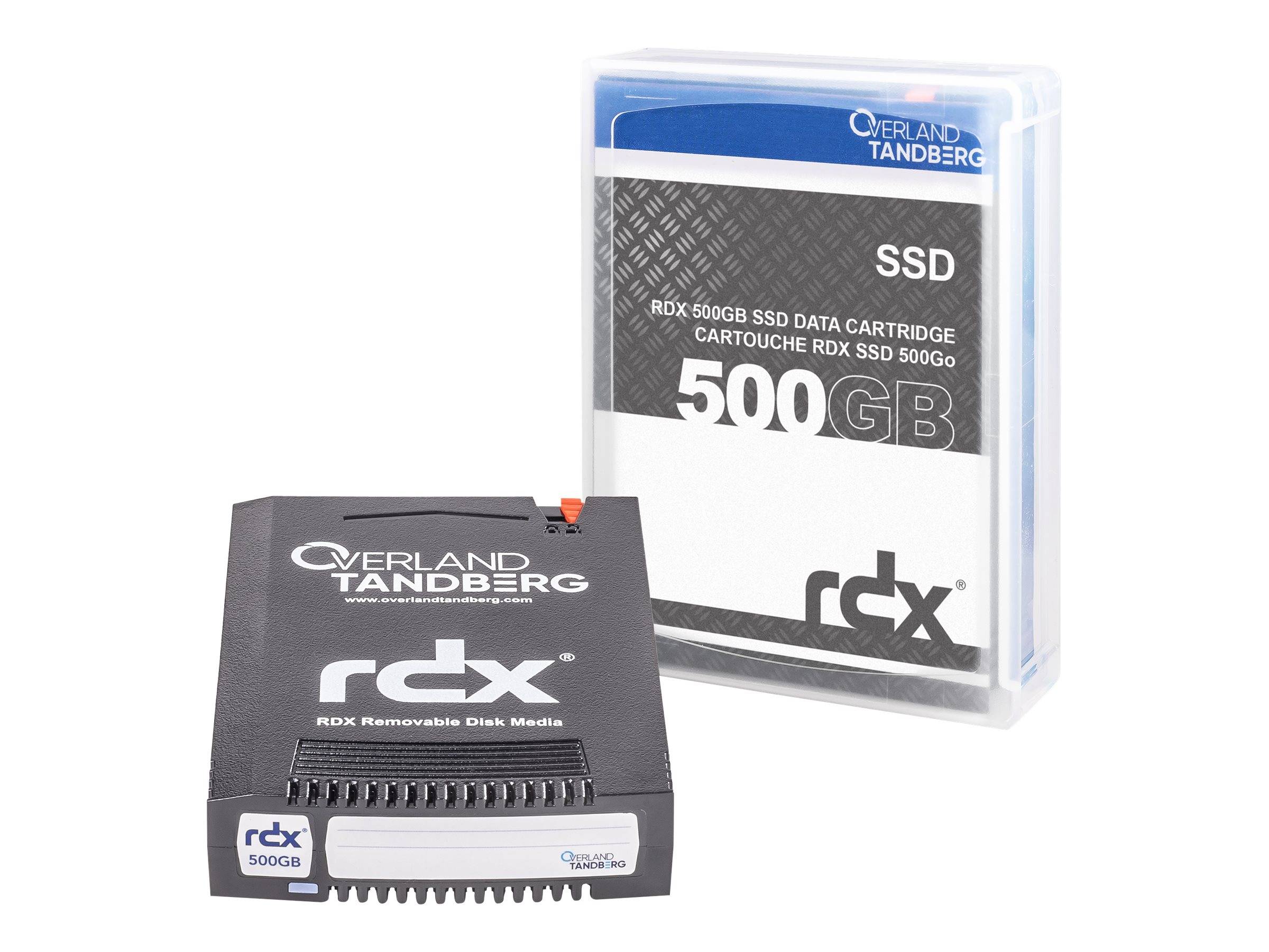 Overland-Tandberg RDX SSD Medien 512 GB Cartridge für P/N: 8636-RDX 8660-RDX 8666-RDX 8667-RDX 8668-RDX 8669-RDX-6