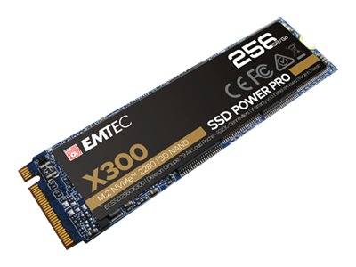 EMTEC Power Pro X300 - SSD - 256 GB - intern - M.2 2280 - PCIe 3.0 x4 (NVMe)-4