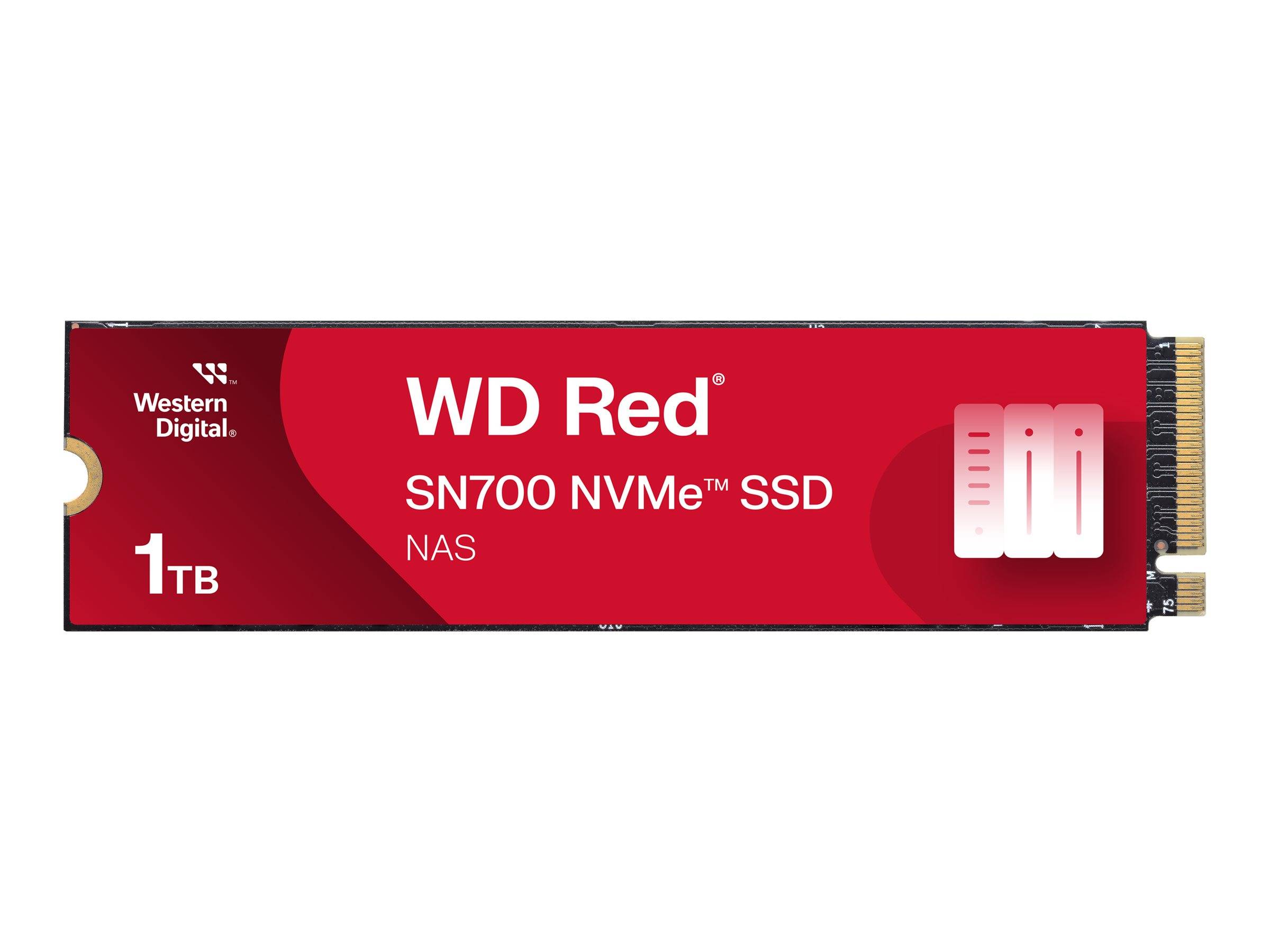WD Red SN700 WDS100T1R0C - SSD - 1 TB - intern - M.2 2280 - PCIe 3.0 x4 (NVMe)-3