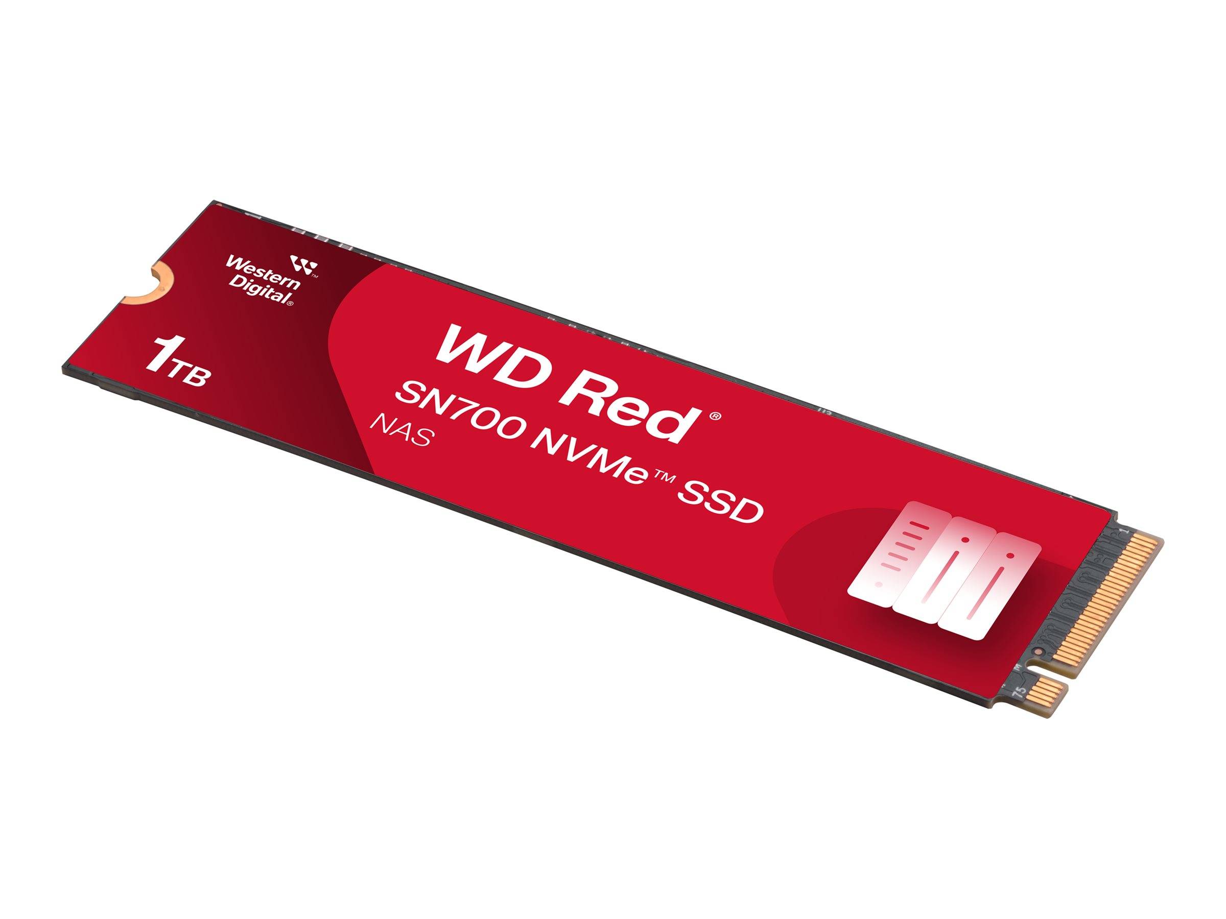 WD Red SN700 WDS100T1R0C - SSD - 1 TB - intern - M.2 2280 - PCIe 3.0 x4 (NVMe)-4