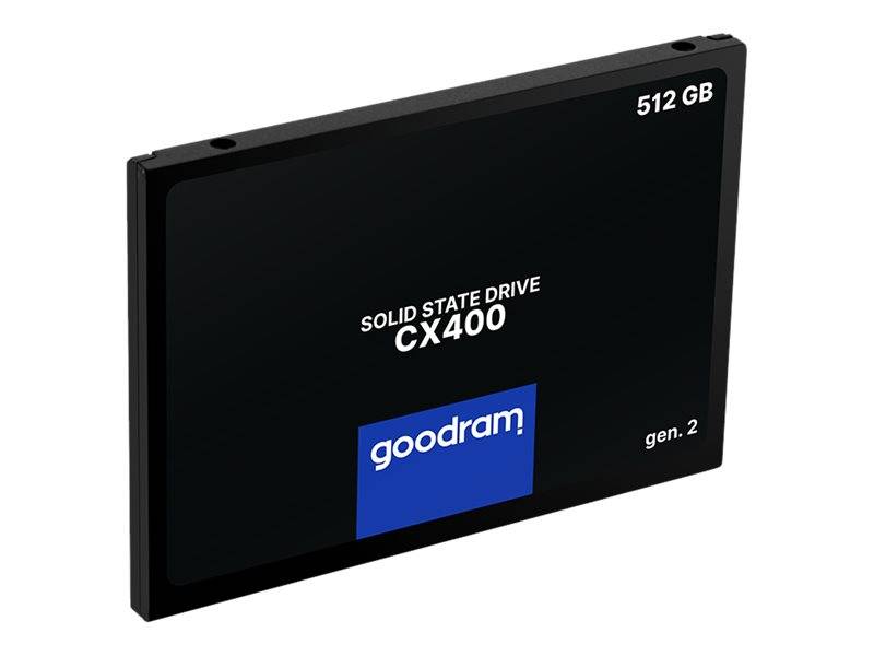 GOODRAM CX400 - Gen 2 - SSD - 512 GB - intern - 2.5"" (6.4 cm)-0