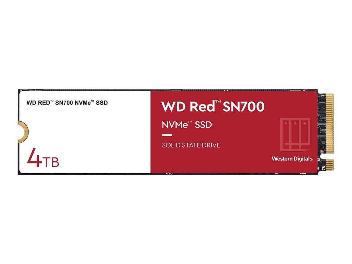 WD Red SN700 WDS400T1R0C - SSD - 4 TB - intern - M.2 2280 - PCIe 3.0 x4 (NVMe)-0