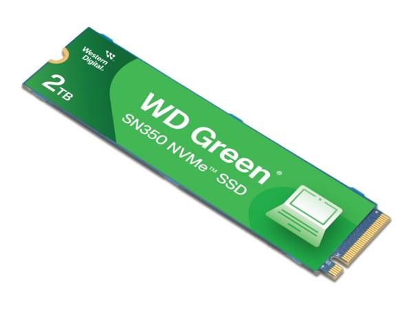 WD Green SN350 NVMe SSD WDS200T3G0C - SSD - 2 TB - intern - M.2 2280 - PCIe 3.0 x4 (NVMe)
