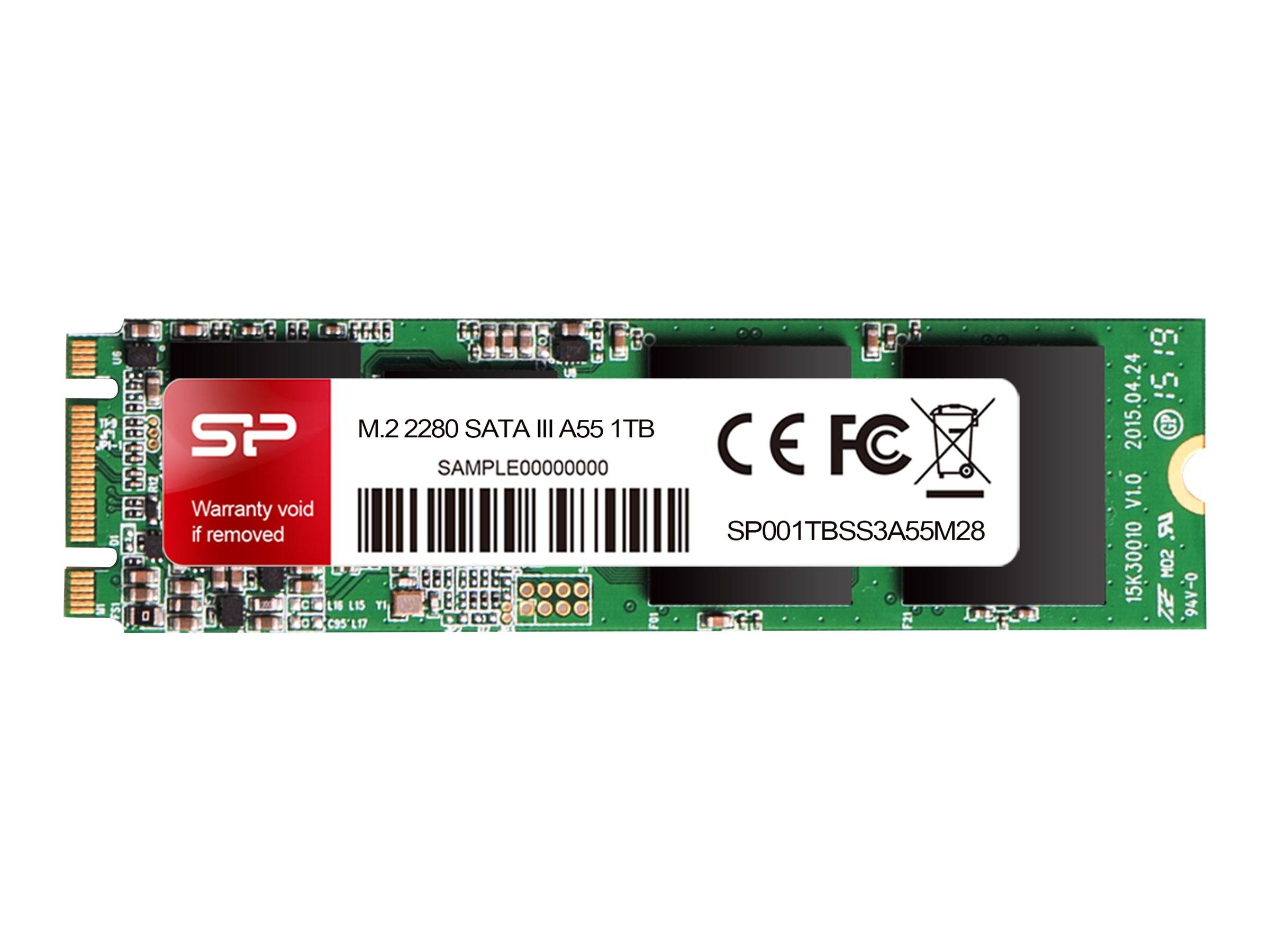 SILICON POWER A55 - SSD - 1 TB - intern - M.2 2280-0