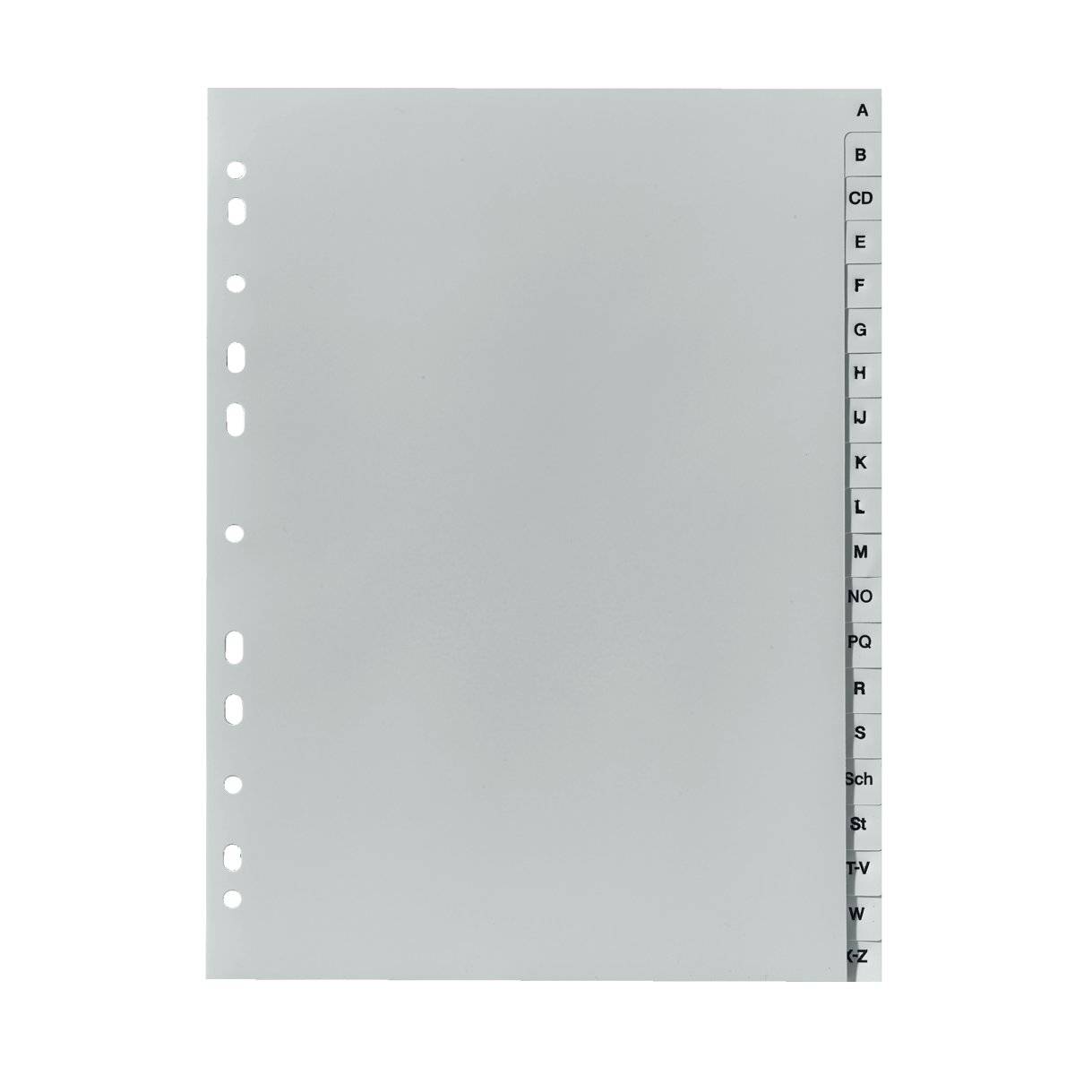 Herlitz A4 - Trennelement - 20 Teile - vorgedruckt: A-Z-4