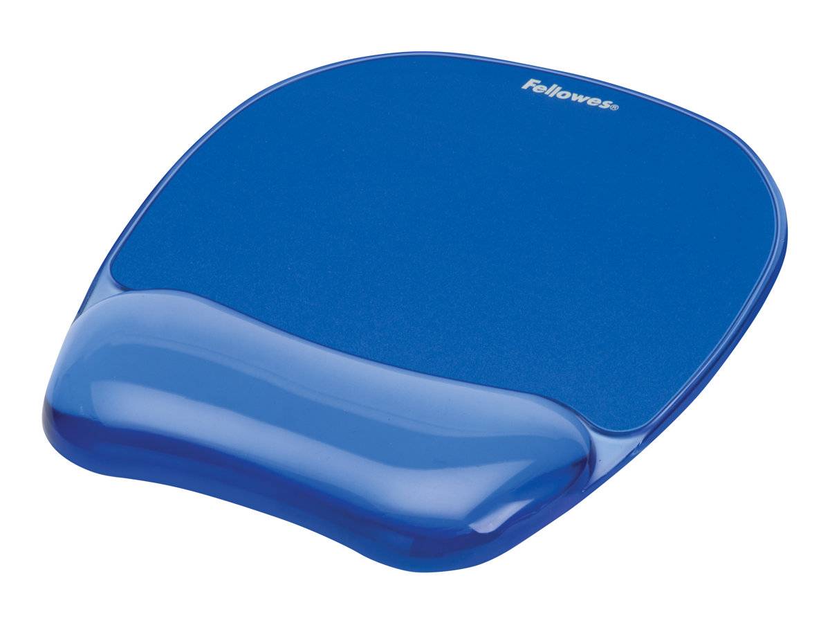 Fellowes Gel Crystal - Mauspad mit Handgelenkpolsterkissen-0