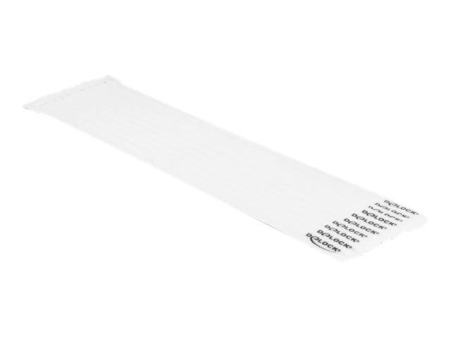 Delock - Kabelbinder - 30 cm - weiß (Packung-1