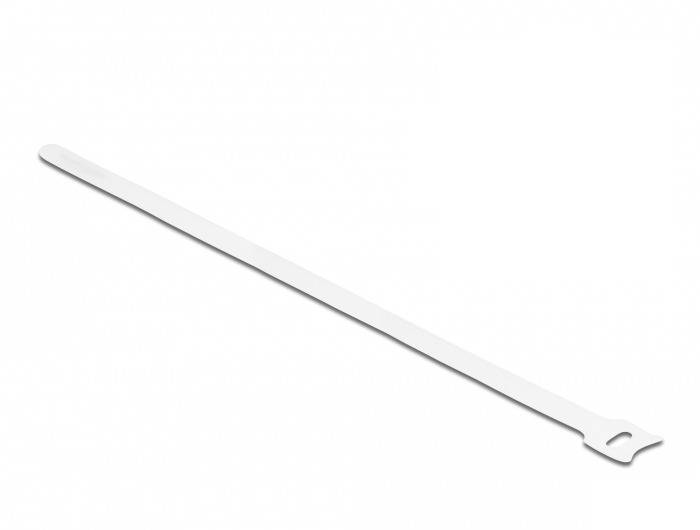 Delock - Kabelbinder - 30 cm - weiß (Packung-3