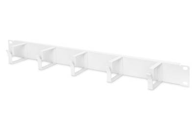 DIGITUS - Kabelrangierpanel mit Kabelführungsbügeln für 483 mm (19"")-Schränke, 1HE-4