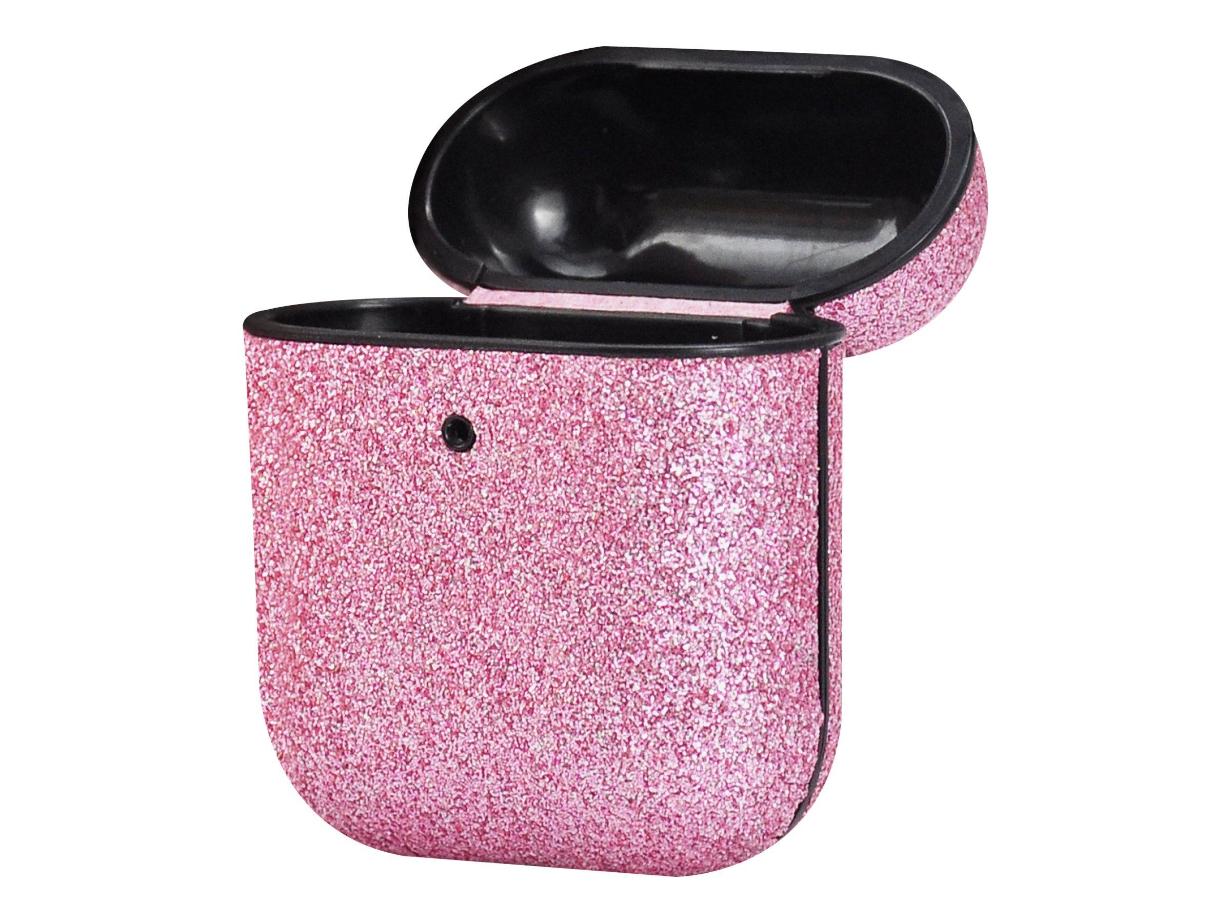 TERRATEC Air Box - Tasche für Kopfhöhrer - Polycarbonat - grellpink - für Apple AirPods (1. Generation, 2. Generation)-0