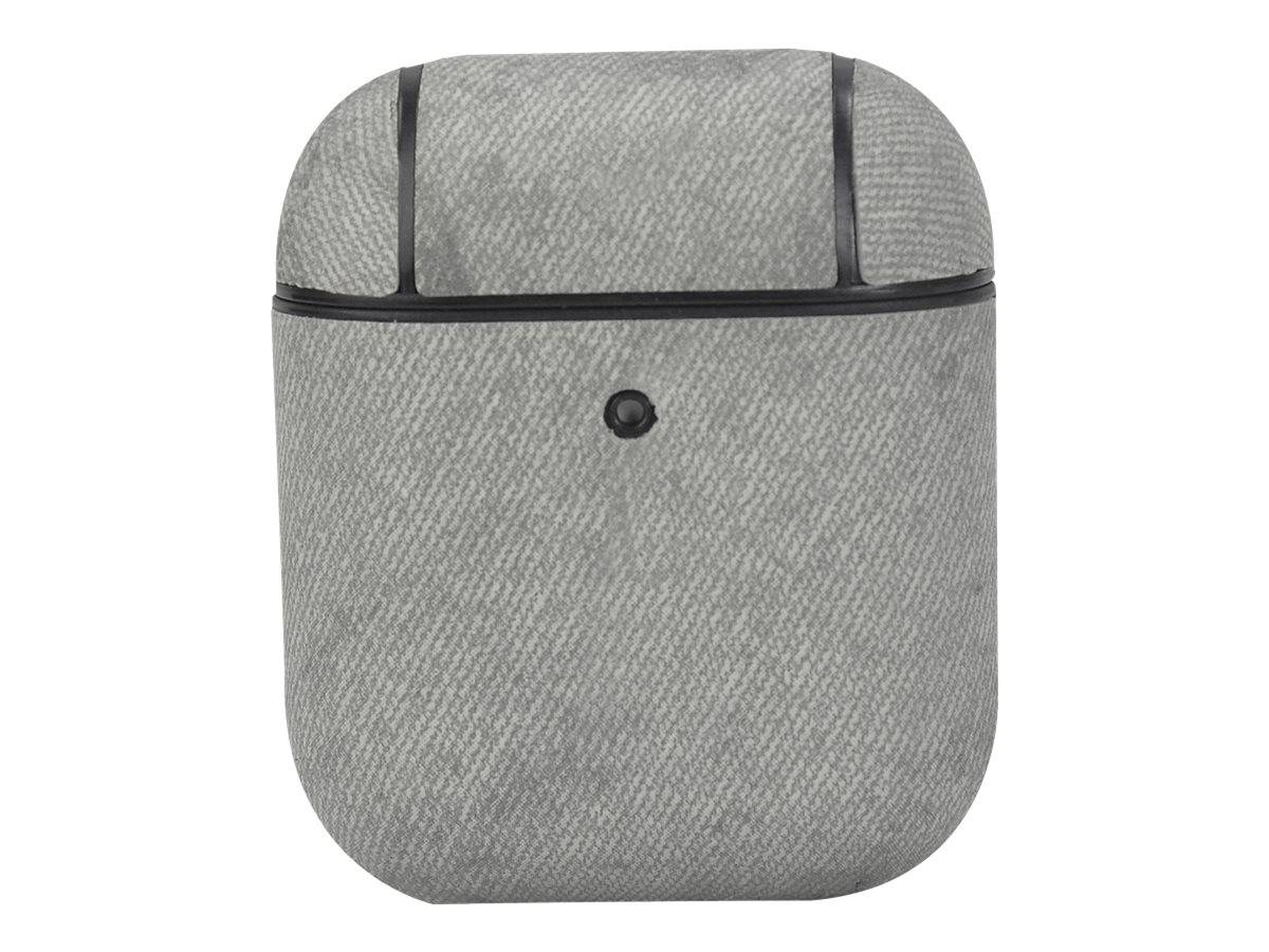 TERRATEC Air Box - Tasche für Kopfhöhrer - Polycarbonat - Fabric Gray - für Apple AirPods (1. Generation, 2. Generation)-6