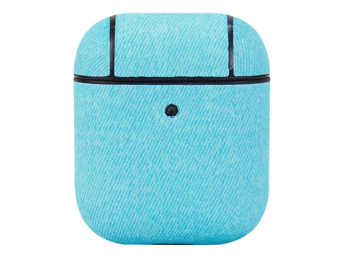 TERRATEC Air Box - Tasche für Kopfhöhrer - Polycarbonat - Fabric Blue - für Apple AirPods (1. Generation, 2. Generation)-6