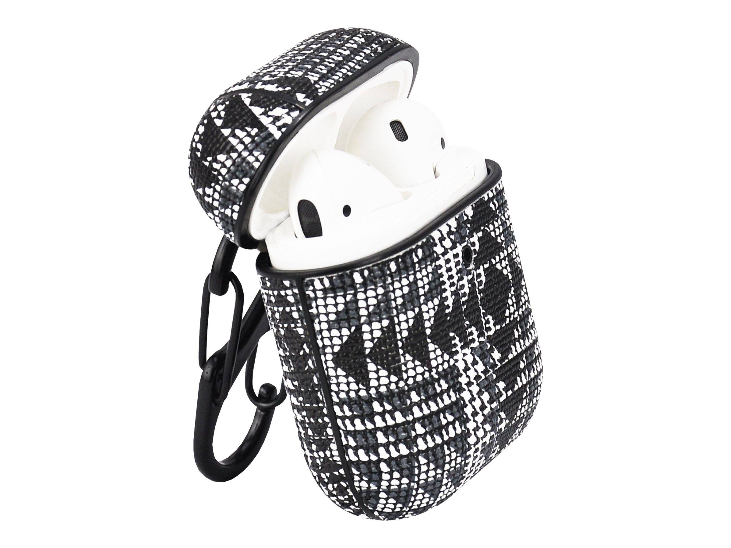 TERRATEC Air Box - Tasche für Kopfhöhrer - Polycarbonat - Tartan Gray - für Apple AirPods (1. Generation, 2. Generation)-0