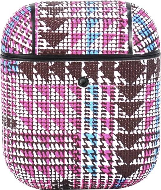 TERRATEC Air Box - Tasche für Kopfhöhrer - Polycarbonat - Tartan Pink - für Apple AirPods (1. Generation, 2. Generation)-7