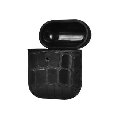 TERRATEC Air Box - Tasche für Kopfhöhrer - Polycarbonat - stone black - für Apple AirPods (1. Generation, 2. Generation)-0